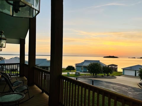 Picturesque view from the porch.  Amazing sunrise and sunset views.