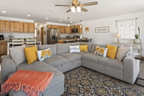 Main House living room/kitchen