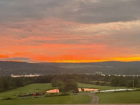 Stunning views from the deck