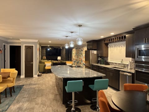 lake lanier airbnb dock pet friendly hot tub game room VRBO Salty Dog Vacations