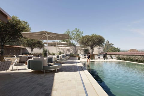 Seasonal outdoor pool