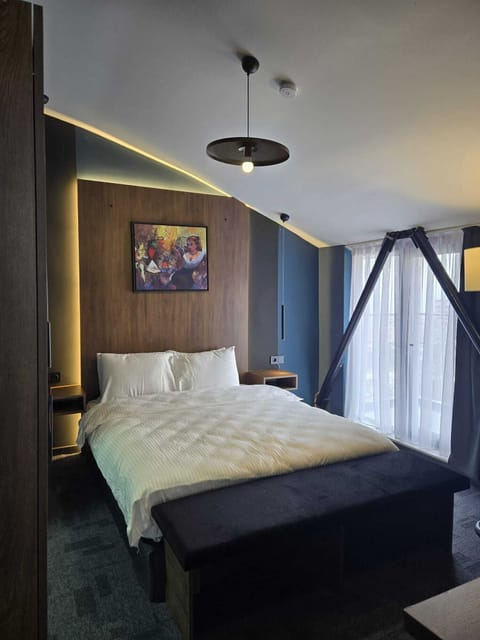 3+1 Dublex Daire | Premium bedding, minibar, desk, soundproofing