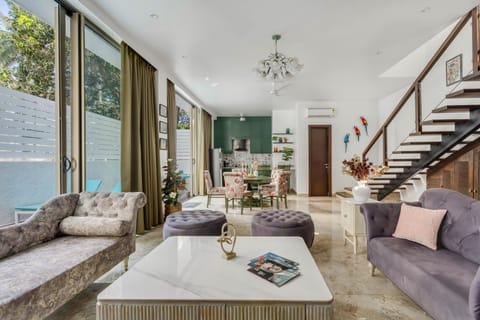 Villa, Non Smoking, Private Pool | Living area | 46-inch Smart TV with cable channels