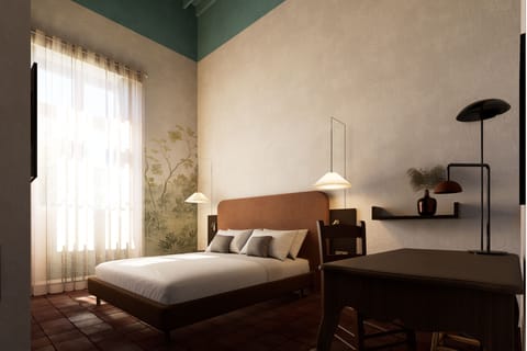 Superior Double Room | Desk, blackout drapes, WiFi (free), bed sheets