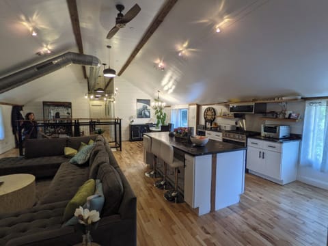 Apartment, 3 Bedrooms, Kitchen | Living area