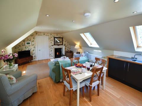 Open plan living space | Stables Cottage - Corsewall Estate Holiday Cottages, Kirkcolm, near Stranraer