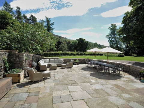 Patio | Cray House - Cray House and Estate, Glenshee