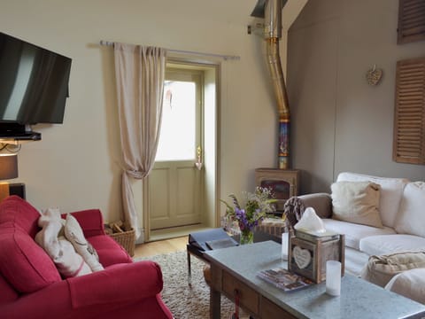 Living room | The Old Parlour - Cheshire Boutique Barns, Wrenbury, near Nantwich