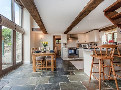 Kitchen/diner | Barn Cottage at Mornacott - Mornacott Cottages, Bishops Nympton