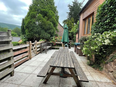 Patio | Selworthy - Duddings Country Cottages, Timberscombe, near Minehead