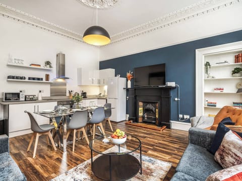 Open plan living space | The Renfrew Residence, Glasgow City Centre