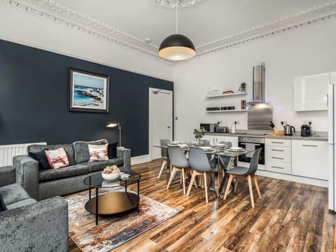 Open plan living space | The Renfrew Residence, Glasgow City Centre