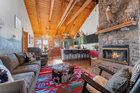 Open floor plan family room