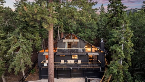 Exterior - Adorable ski chalet walking distance to Bear Mountain