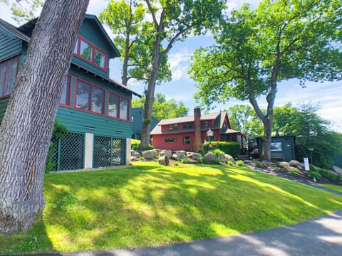 Exterior of Crawford and Hall's House
