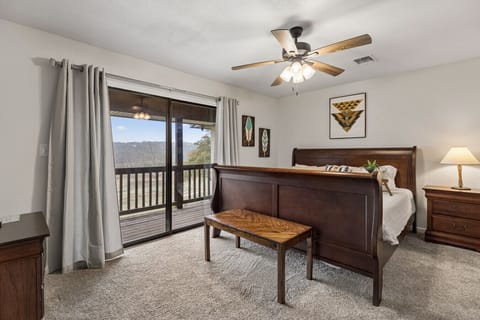 Bedroom 2 | Sleigh Bed | Sliding Door to Balcony