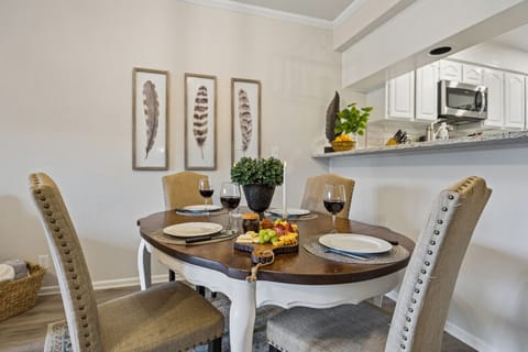 Dining Area | Dining Table | Seating For Four & Wall Art