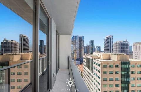 Apartment and balcony views 