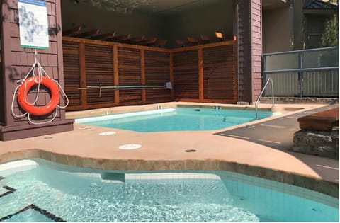 Soak up sunshine beside the pool with space to lounge.