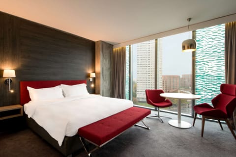 Hypo-allergenic bedding, in-room safe, desk, iron/ironing board