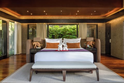 River Private Pool Villa (Free entrance to Bali Zoo) | Premium bedding, minibar, in-room safe, desk