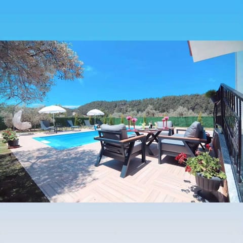 Villa, Mountain View | Pool | Seasonal outdoor pool, pool umbrellas, sun loungers
