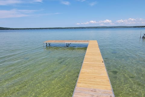 OVERVIEW:  The home includes a fantastic private dock on Big Platte Lake!
