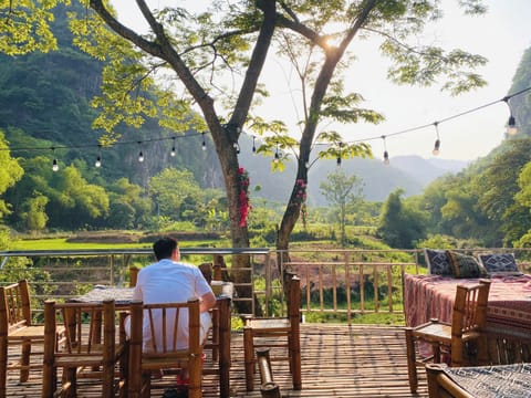 Family Double Room, Mountain View | Outdoor dining