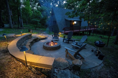 Fire pit and grill
