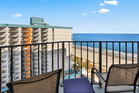 Beautiful ocean view from main balcony!