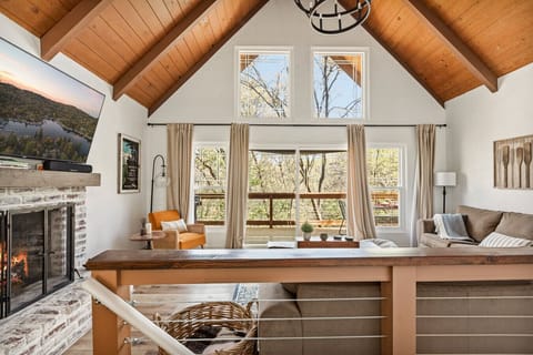 Lots of light in this fresh breezy space