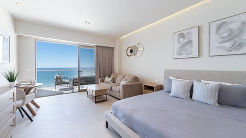 Specious living room with a stunning view