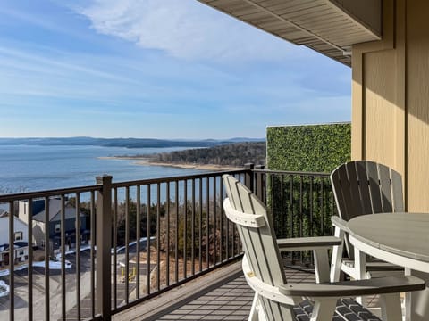 Penthouse view seeing the lake