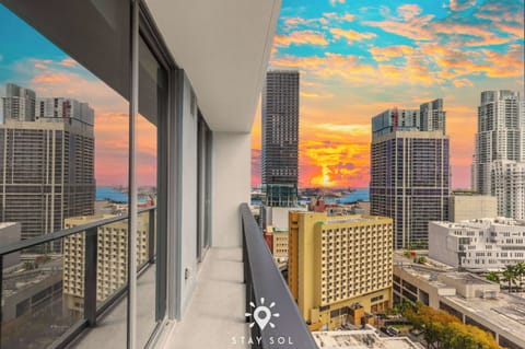 Apartment and Balcony views 