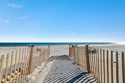 On the beach