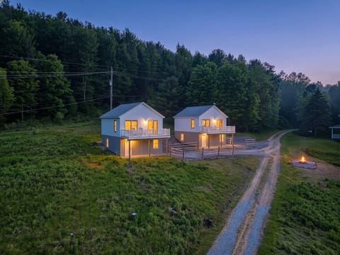 Property Overview | Two Cabin Retreats | Scenic Hillside Views