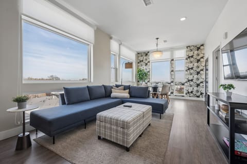 Living Room — Top Floor vacation rental in Denver.