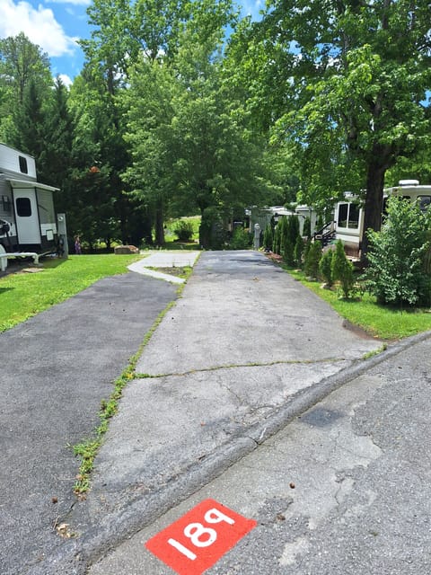 Entrance to #189 in summer
