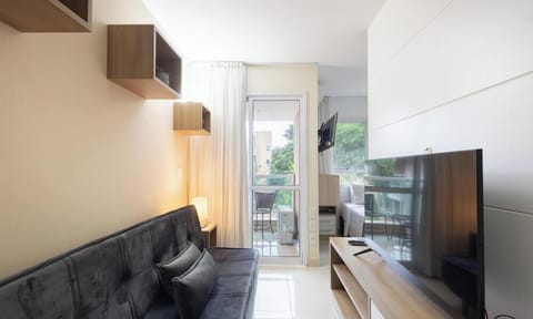 Basic Apartment | Living area | 32-inch Smart TV with digital channels