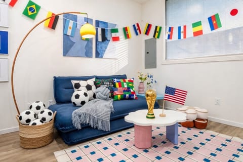 FIFA-themed staging available upon request.