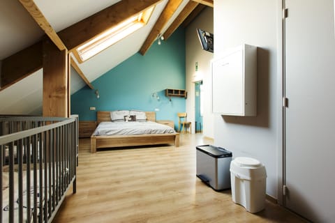 Family Quadruple Room, 2 Bedrooms | Desk, soundproofing, cribs/infant beds, free WiFi