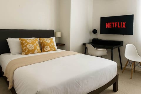 Queen bed
