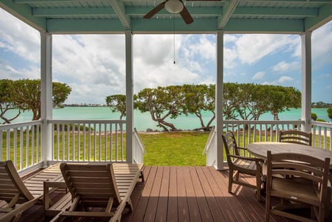 Nestled at the ocean's edge, enjoy a great view of the sunset over the Florida Bay.