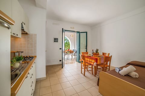 Kitchen and dining area