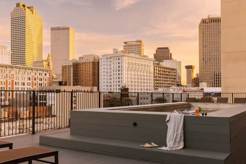 Rooftop pool