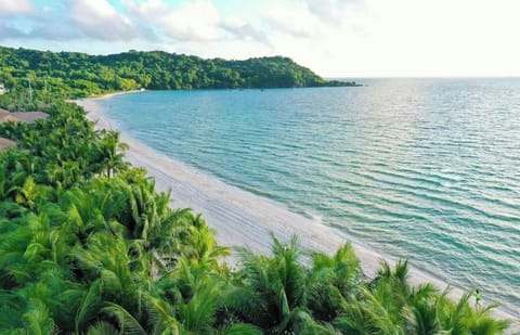 Beach nearby, white sand