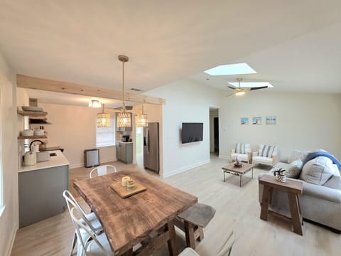 Dining area, Kitchen and Living room