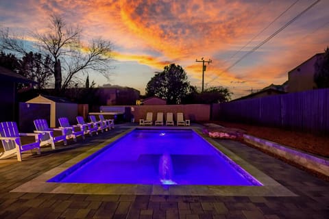 Pool with shallow step