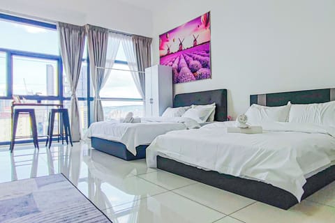 Deluxe Studio, City View | Blackout drapes, soundproofing, iron/ironing board, free WiFi