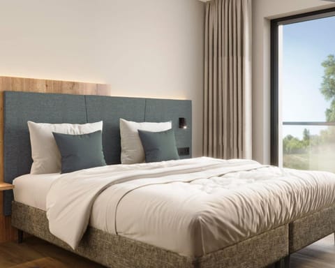 Family Quadruple Room, Balcony | Hypo-allergenic bedding, desk, laptop workspace, free WiFi